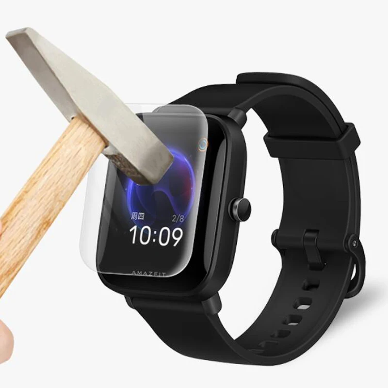 Bộ 5 TPU Smartwatch Màn Hình LCD Màng Bảo Vệ Bảo Vệ Cho Amazfit Bip U/Pro/Pop Đồng Hồ Thông Minh Smart Watch Full bìa Bảo Vệ Màn Hình Phụ Kiện