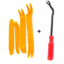 Car Audio Door Removal Trim Tool Panel Pry Terminal Plastic Fastener Tools Staples Set Upholstery Kit Repair Sheet Tooling Clips