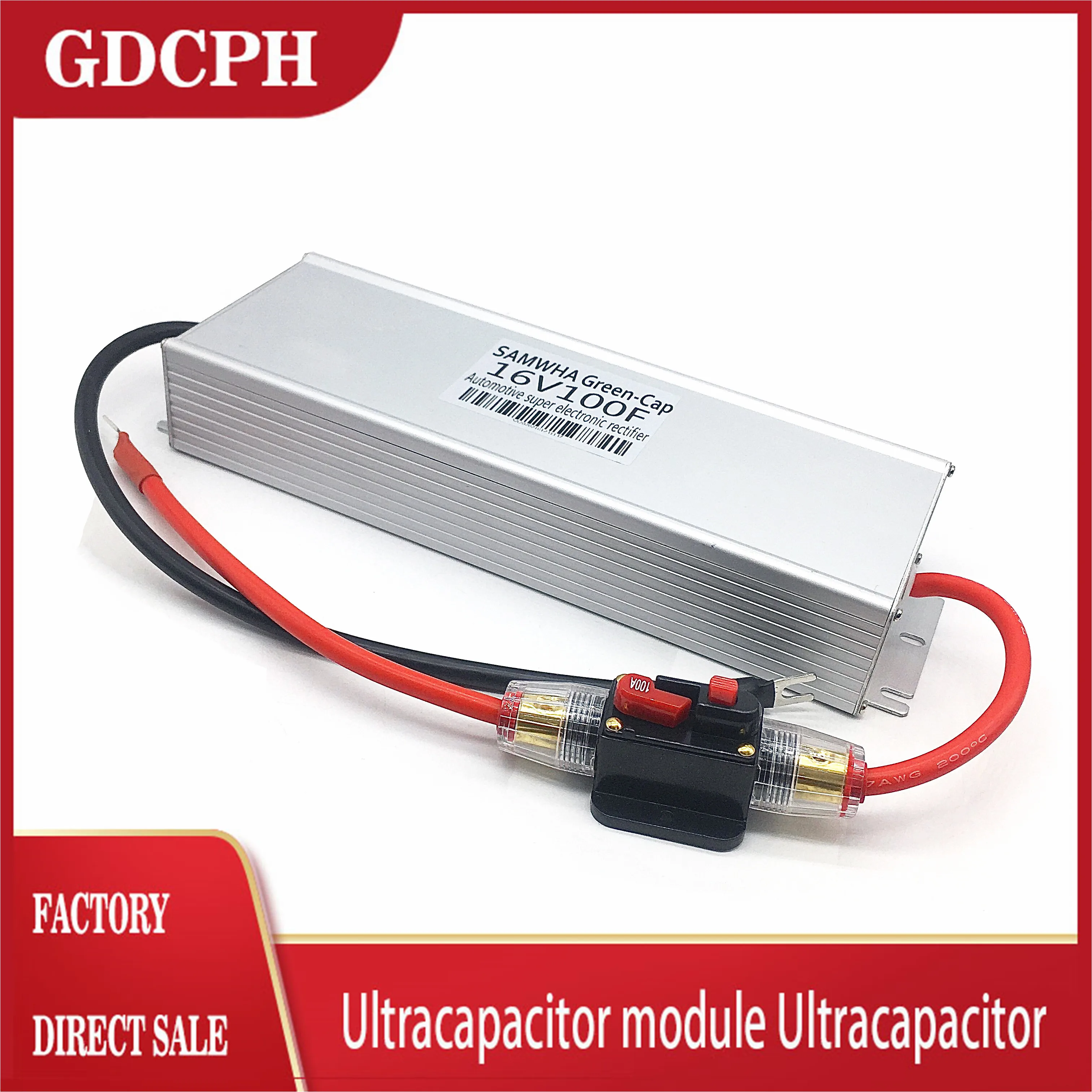 SAMWHA Green-Cap 16V100F Ultracapacitor prostownik motoryzacyjny elektroniczny prostownik 2.7V 600F kondensator rozruchow