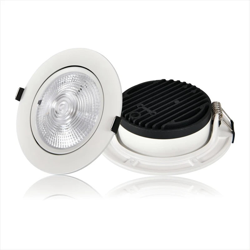 LED ultra-fino COB Spotlight para iluminação interior, AC incorporado, DC 12V, AC, DC 24V, 5W, 7W, 10W, alta qualidade