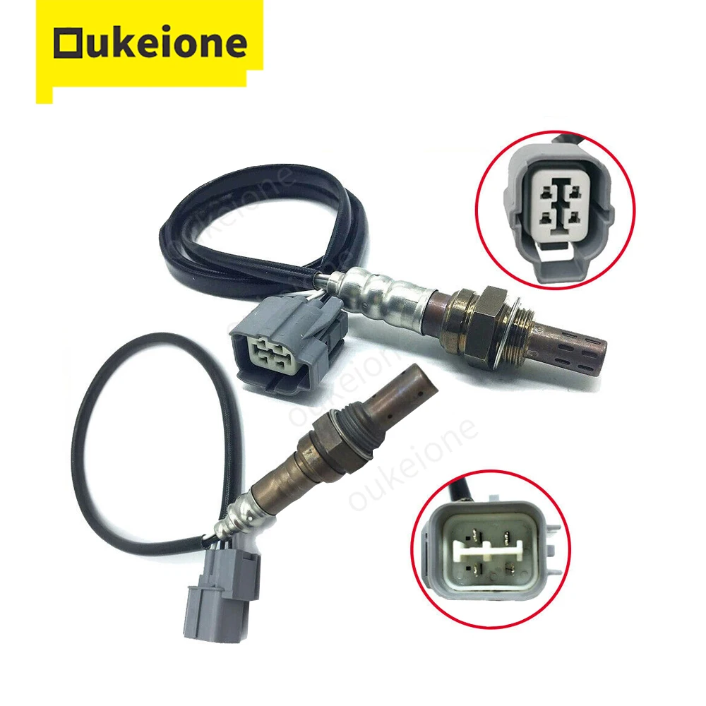 

Oxygen Sensor 1Pcs Air Fuel Ratio Upstream 1Pcs Downstream for 2002 2003 2004 Honda CR-V 2.4L Probe O2 Sensor 234-9005 234-4125