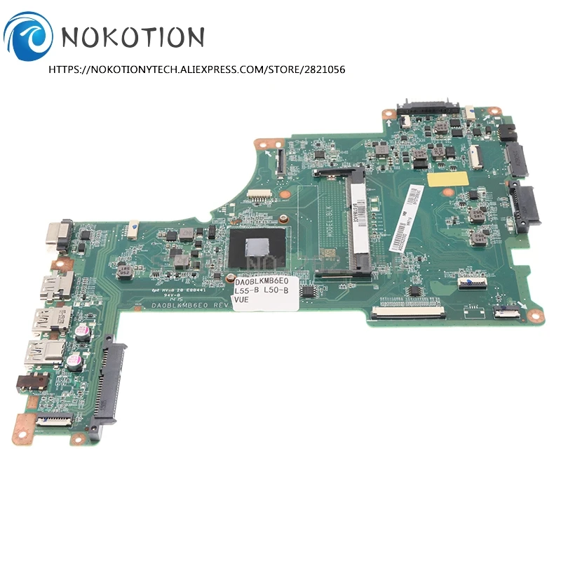 Scheda Madre Per Toshiba Satellite L55-B5338 Con Intel I5-4210U. Testata E Funzionante, Con 2 Slot RAM E Porte HDMI/USB.