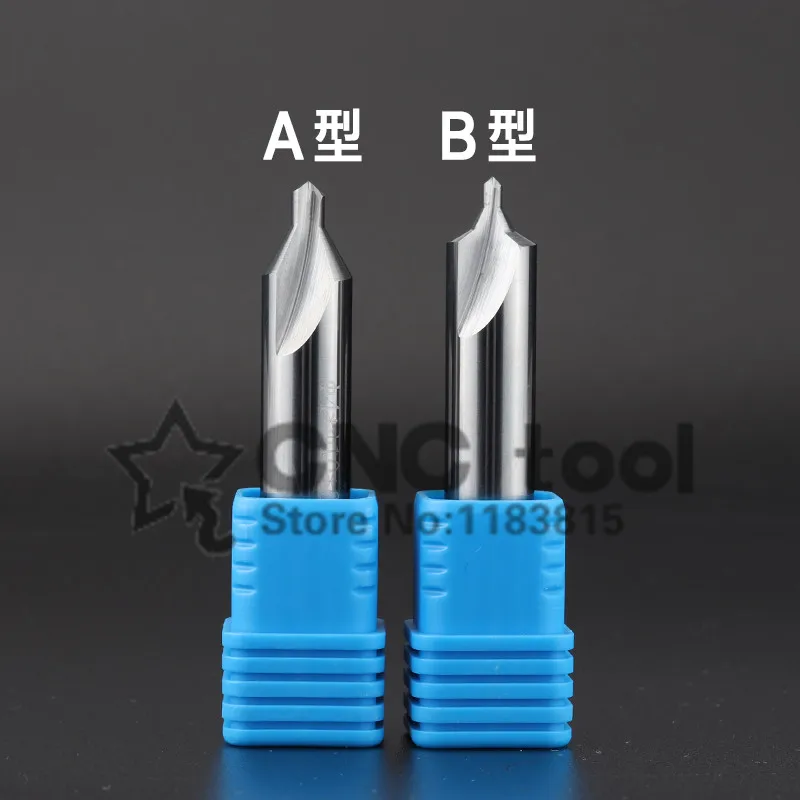 

1pcs 60 Degree Cemented carbide type A / B Combined Countersink Center Drills Bits 1/1.5/2/2.5/3/4/5mm Centering tool