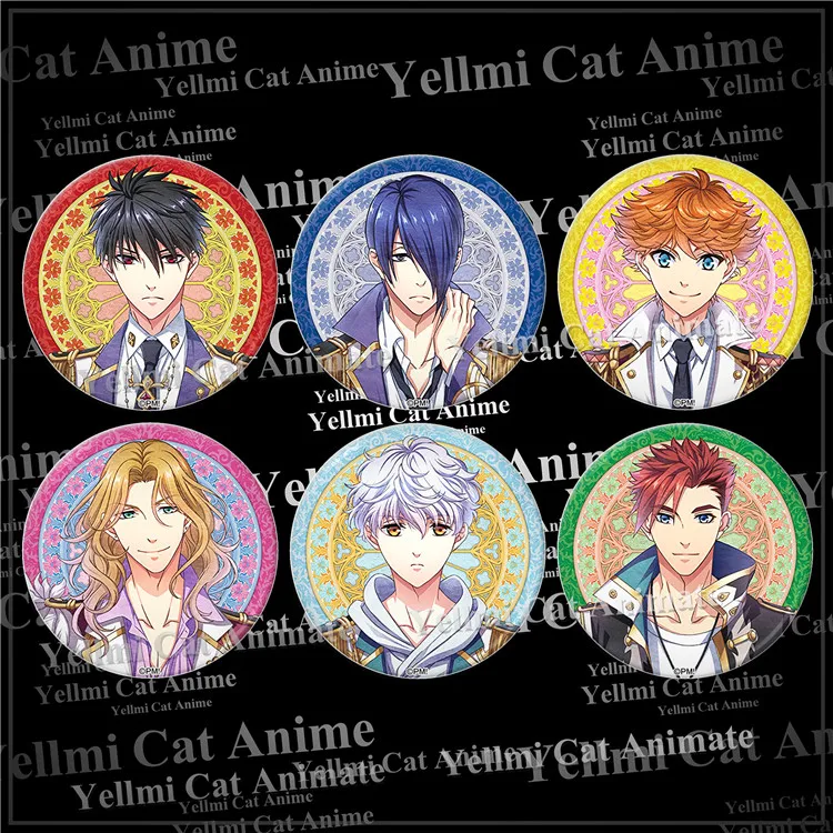 1pc anime 58mm Maji-Kyun! Renaissance Badges brooch Icons