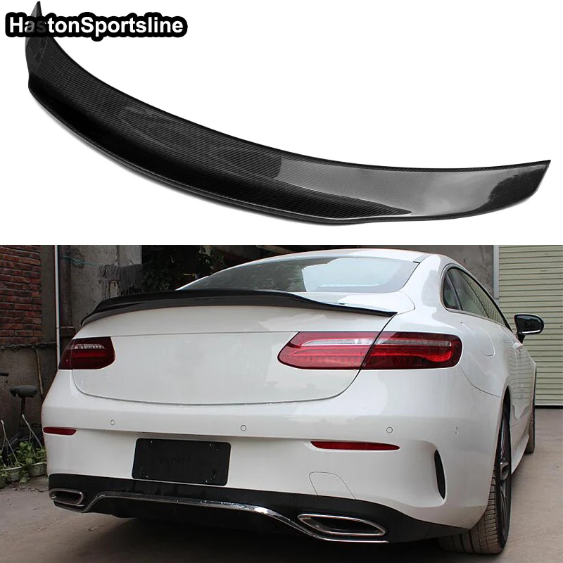 

For Mercedes-Benz W238 C238 E250 E400 E500 E550 Modified P Style Carbon Rear Trunk Wing Car Spoiler 2017UP