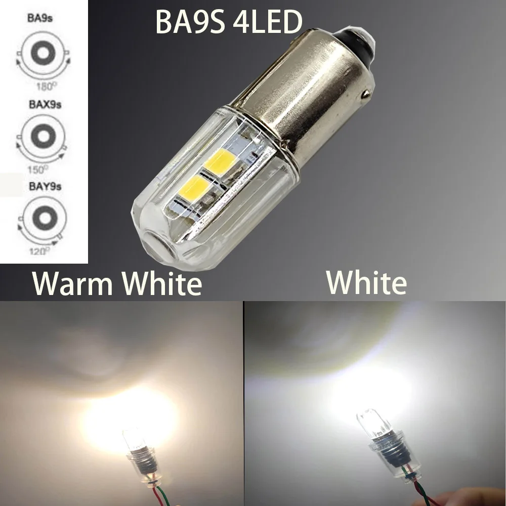 2PCS E10 T4w H21W Ba9s BA9 BA9S 57 756 1816 1891 1893 Żarówka LED do lamp samochodowych Żarówka LED do lamp samochodowych 6V 6.3V 12V Światło ostrzegawcze LED