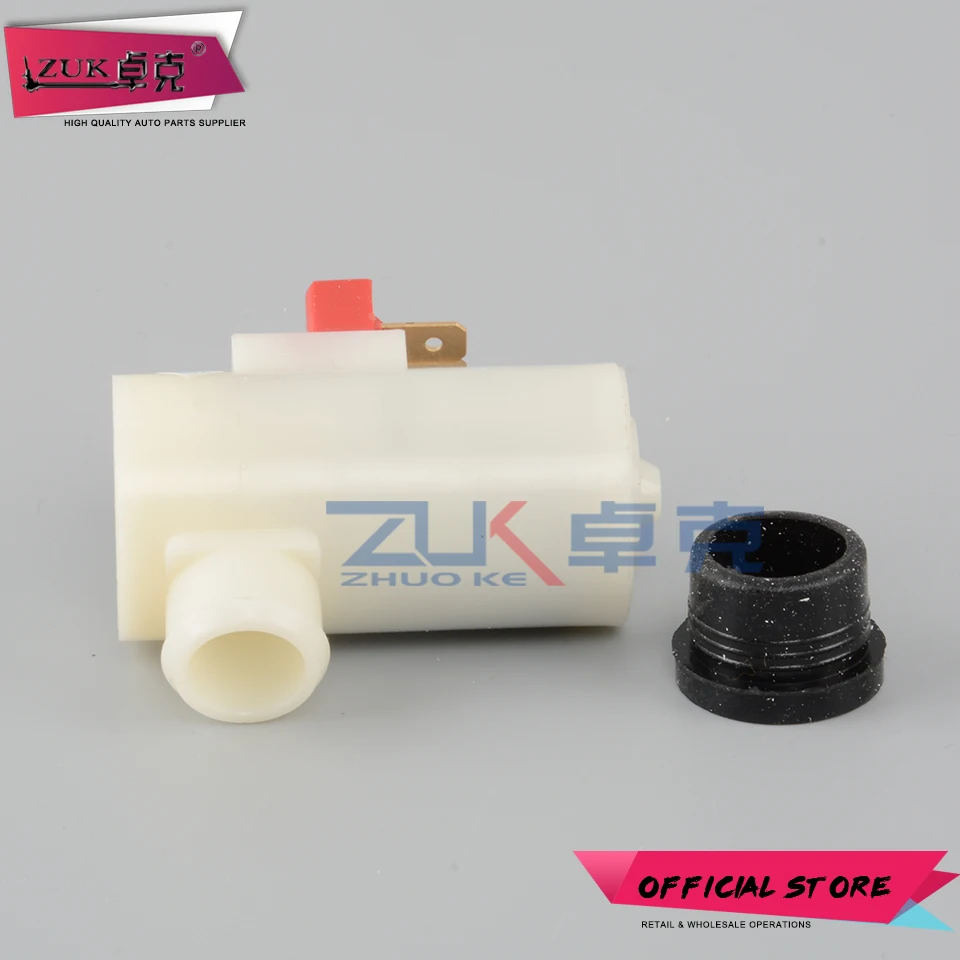 ZUK Windshield Washer Motor Pump For HONDA CIVIC 2004-2011 FIT JAZZ 2003-2008 STREAM 2001-2005 RL CITY 2007-2008 76806-SL0-E11