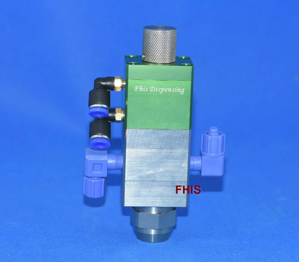 FHIS-3242D Single-Cylinder Two-Fluid Suction Adjustable ABS Liquid Dispensing Valve 1:1