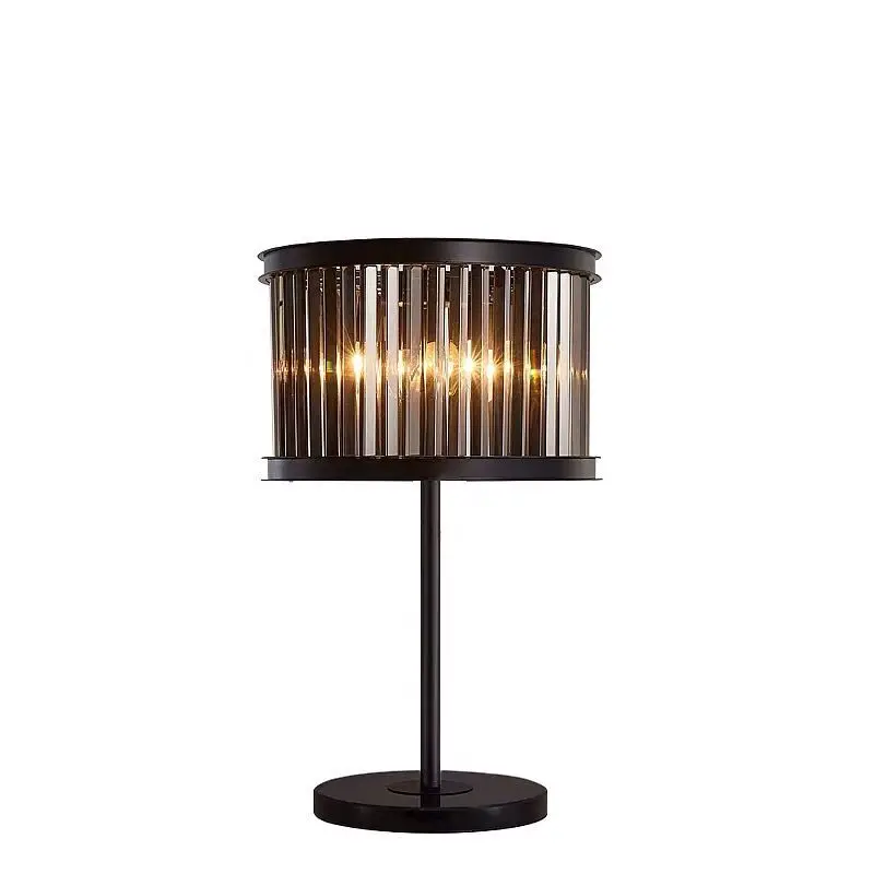 Factory Outlet Modern Vintage K9 Crystal Table Lamp Desk Lights for Home Hotel Bed Room Decor