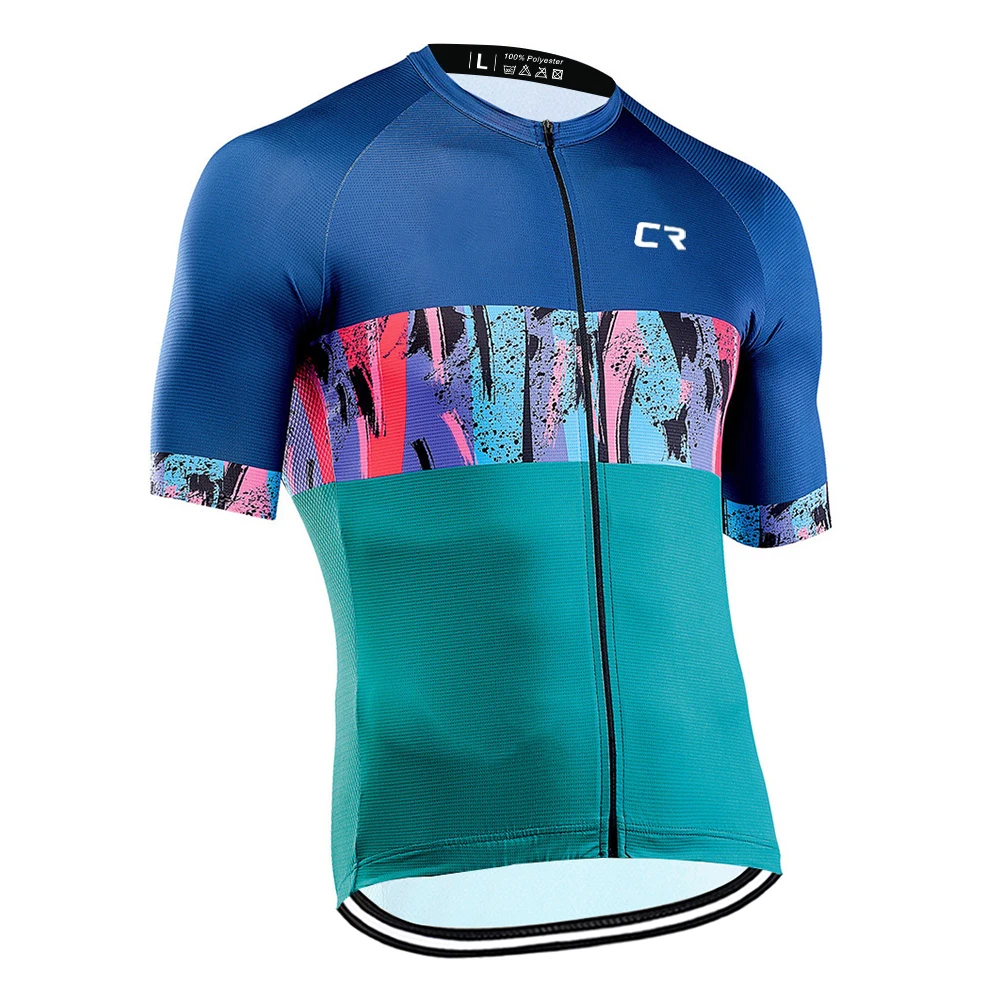 Coconut Cycling Jersey Men Mountain Bike Jersey MTB Bicycle Shirts Short Sleeve Road Tops Ropa Ciclismo Racing Clothes Quick Dry