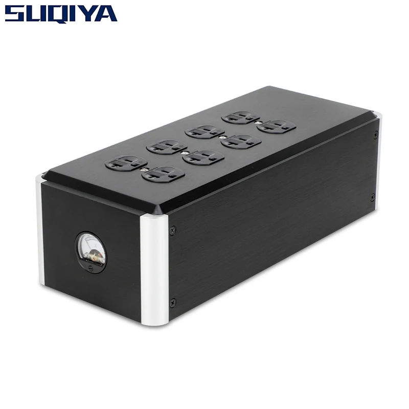 SUQIYA-F30A-Power Processor Hi-Fi Dedicated Filter Socket (original Design) 8 Bit American Standard Socket With Voltmeter Head