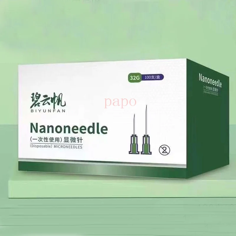 

needle Piercing Transparent Syringe Injection glue Clear Tip Cap ForPharmaceutical injection needle 32G 4mm