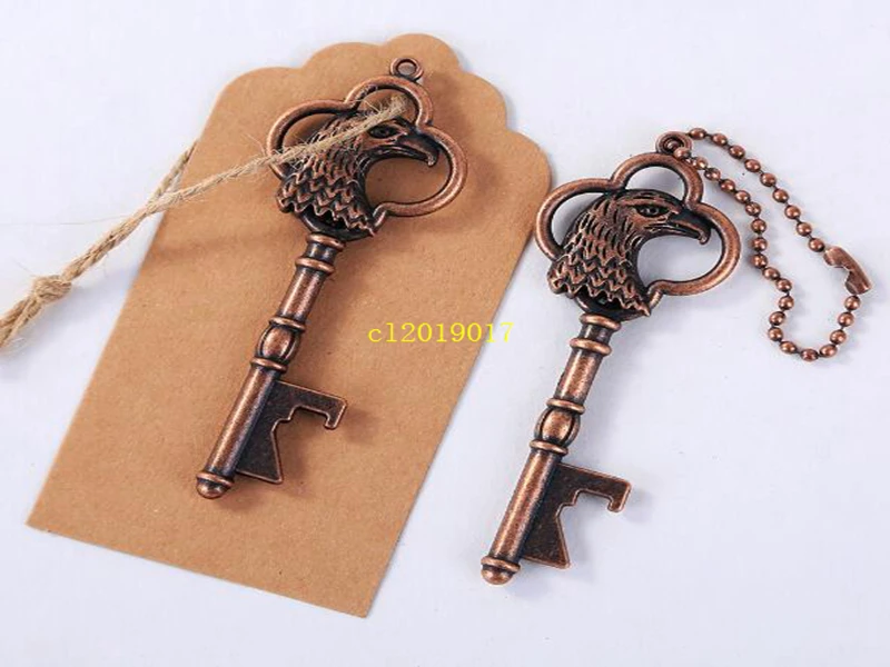 500pcs Eagle key chain beer bottle opener vintage key chain bottle opener gift back