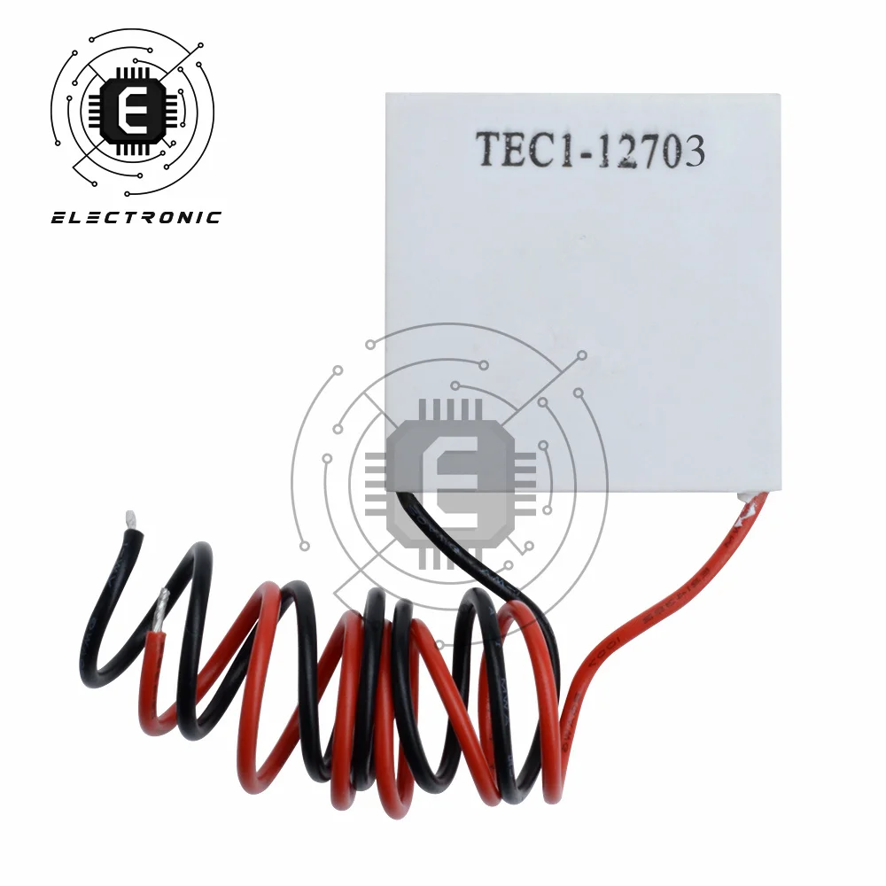 TEC1-12703 TEC1 12703 DC 12V TEC Thermoelectric Cooler Peltier 40*40M Peltier Elemente Module Heatsink Cooling Plate