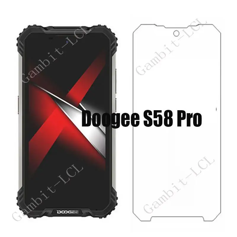 3Pcs Protection Glass For Doogee N40 Pro N30 N20 N10 S59 S86 S88 Plus S97 X93 X95 X96 S58 Tempered Screen Protective Cover Film