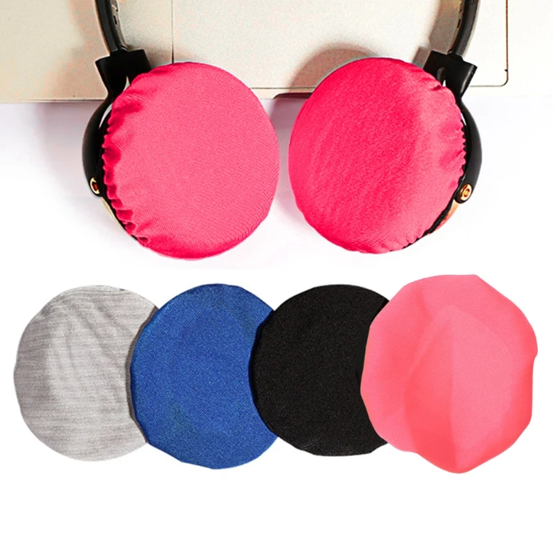 Stretchable Washable Earcup Protector Headphone Dustproof Cover for On-Ear Headphones within 6-9/9-11cm Earpads Au17 21