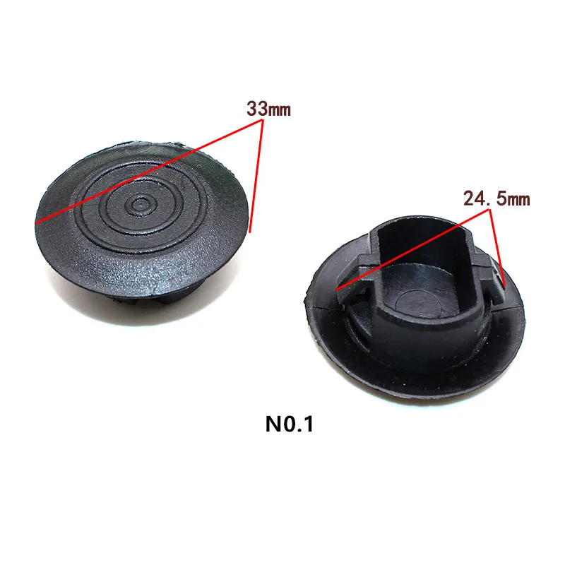 Car Bottom Side Skirt Floor Round Hole Plug Cap For Toyota Corolla LEVIN Prado Land Cruiser Plastic Fasteners Clip