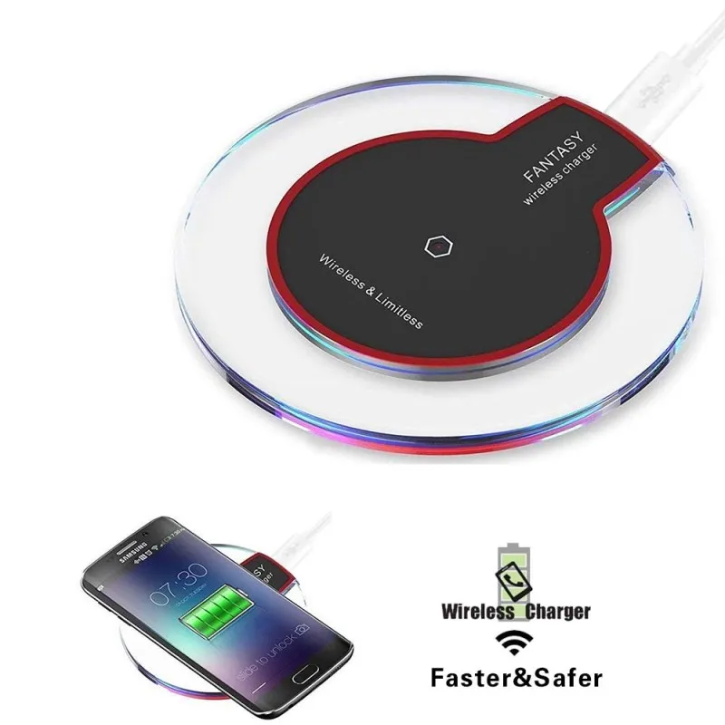 QI Quick Wireless Charger USB Fast Charging Pad Dock For iphone 8/X/XS/XR/Plus / iphone 11 12 13/14 Pro Pro Max Huawei Samsung