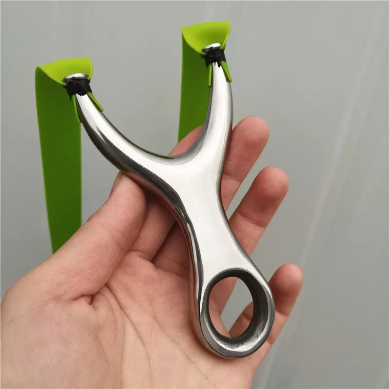 New solid titanium steel flying tiger professional outdoor sports precision stainless steel flat skin recurve slingshot