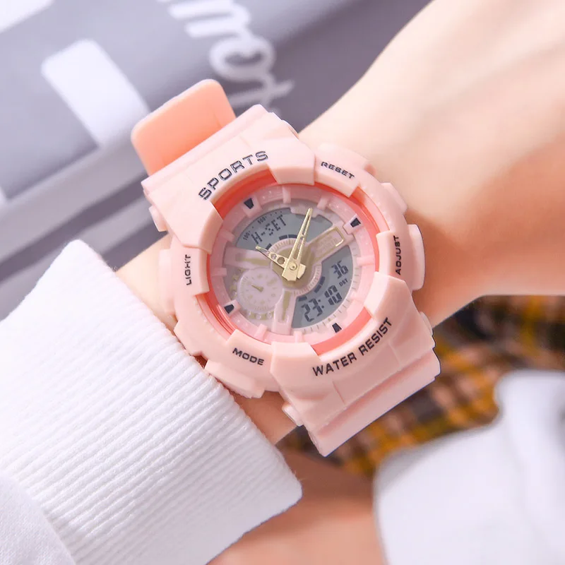 Coobos-reloj deportivo automático para hombre y niño, pulsera