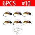 6 piezas talla 10