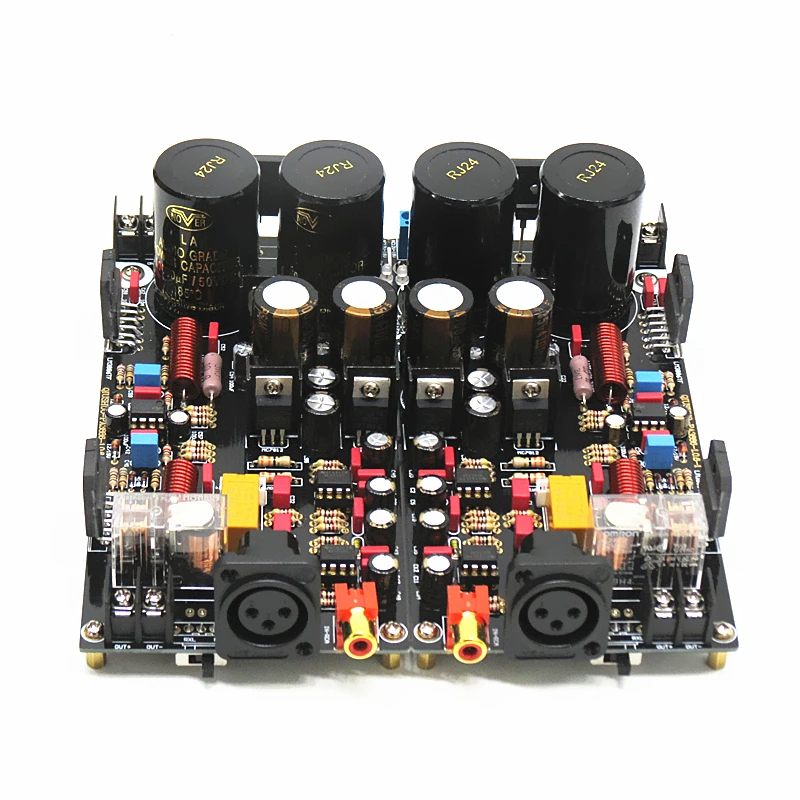 

2020 LM3886 XRL Fully Balanced Power Amplifier Board 120W+120W HiFi Stereo 2-channel Finished Board