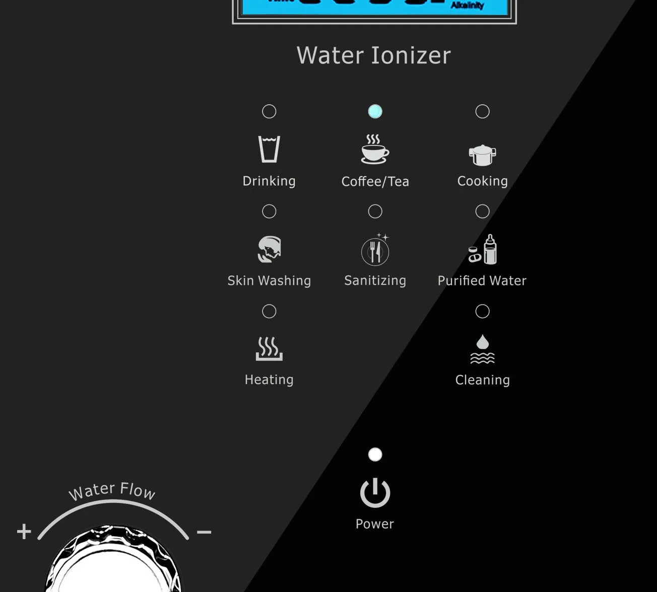 Máquina ionizadora de agua, filtro generador de agua de hidrógeno, titanio, platino, Eectrode, PH3-11.2, ácido alcalino, calentamiento instantáneo