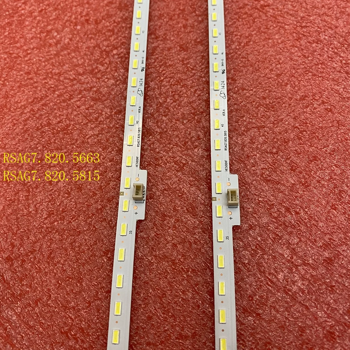 2pcs/set LED Backlight strip For Hisense RSAG7.820.5663 RSAG7.820.5815 HE500HF-B57 LT-1134017-A HE500HU-B51 B54