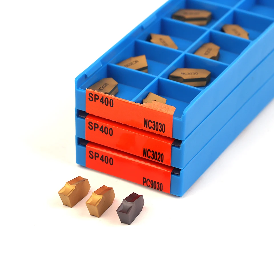 SP200 SP300 SP400 NC3020 NC3030 PC9030 korloy Grooving Carbide Inserts lathe cutter turning tool Parting and grooving off tools