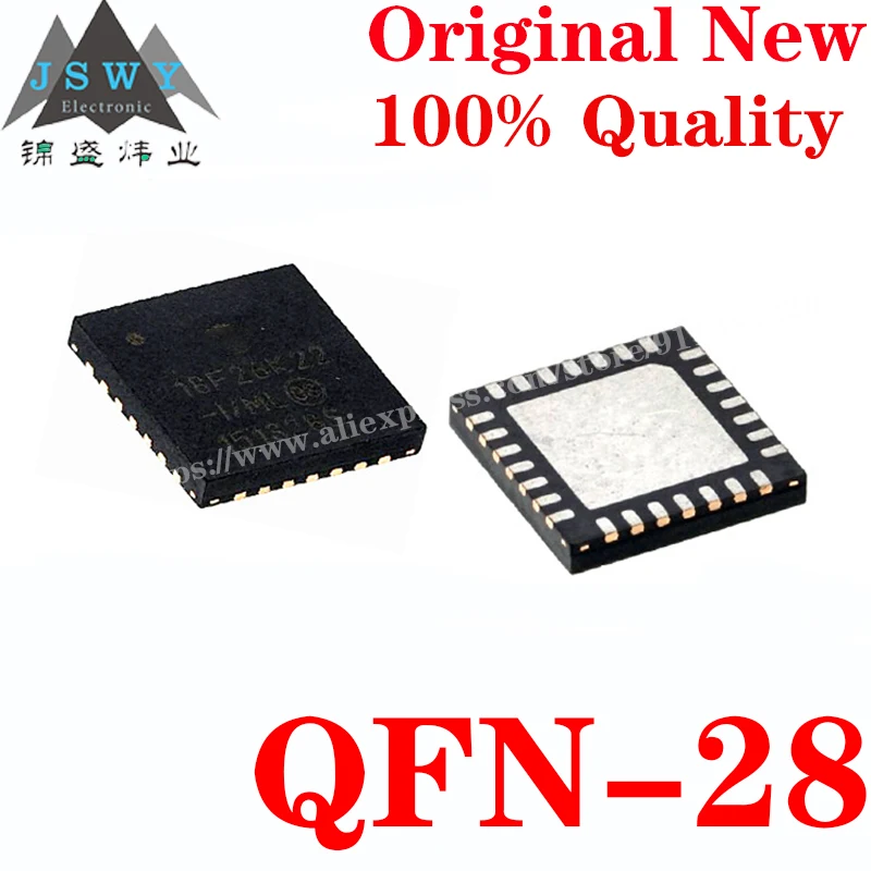 PIC18F25K20-I/ML PIC18F26K22-I/ML PIC18F2431-I/MM PIC18LF2520-I/ML Semiconductor 8-bit microcontroller -MCU Chip Free Shipping