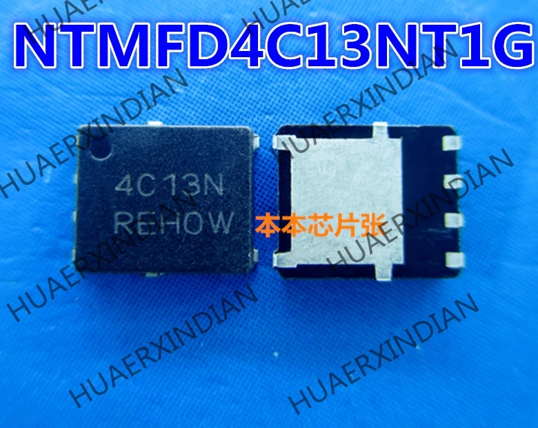 

1PCS New NTMFD4C13NT1G 4C13N 4CI3N QFN8 10 high quality