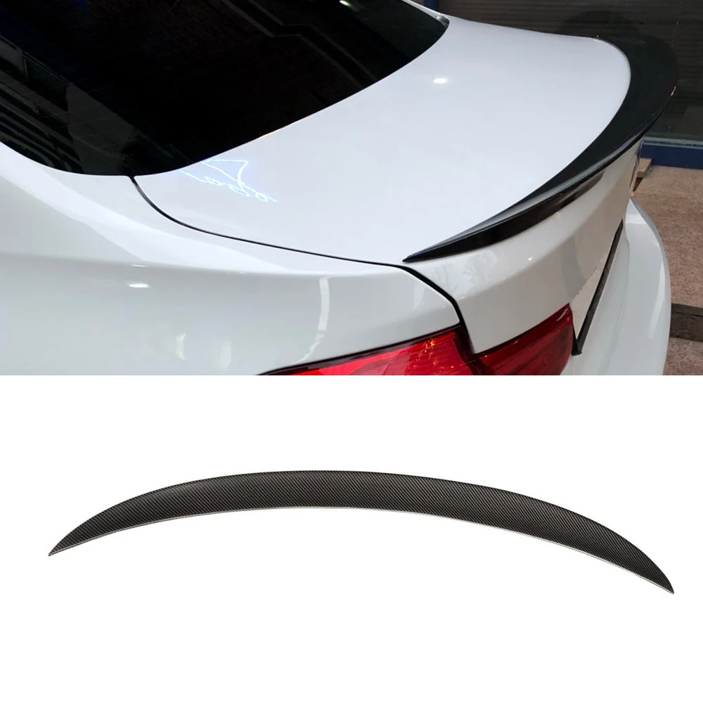 

Carbon fiber rear spoiler Boot lip wings for BMW 3 Series F30 F80 M3 320i 328i 335i 326D 2012-2018 P Style Spoiler