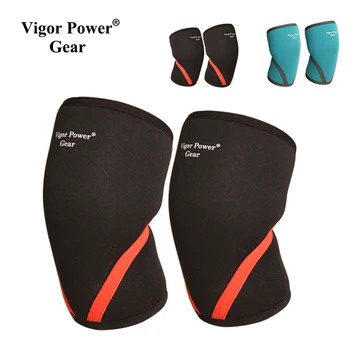 Joelheiras para Homens e Mulheres, Joelheiras Esportivas Neoprene, Compressão, Halterofilismo, Pressão, Crossfit, Treinamento, Suporte, 7mm