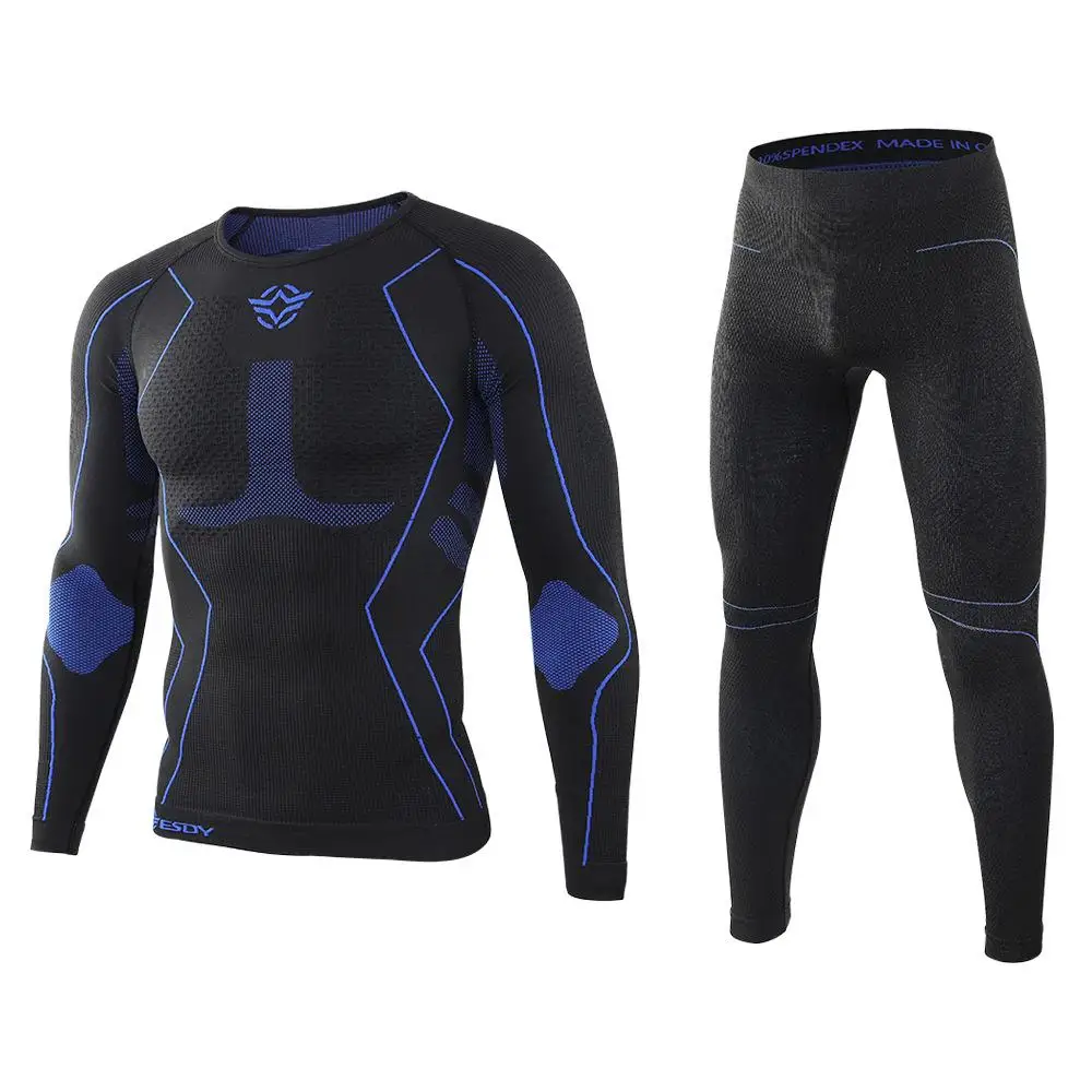 

Seamless Tight Tactical Thermal Underwear Men Outdoor Sports Function Breathable Training Winter Thermo Underwear Long Johns