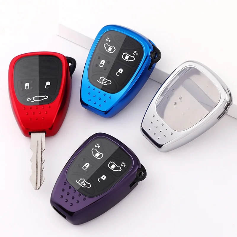 TPU Car Remote Key Cover Key case for Chrysler Pacifica Aspen 300 Dodge Caravan Jeep Wrangler Jk Commander Grand Cherokee