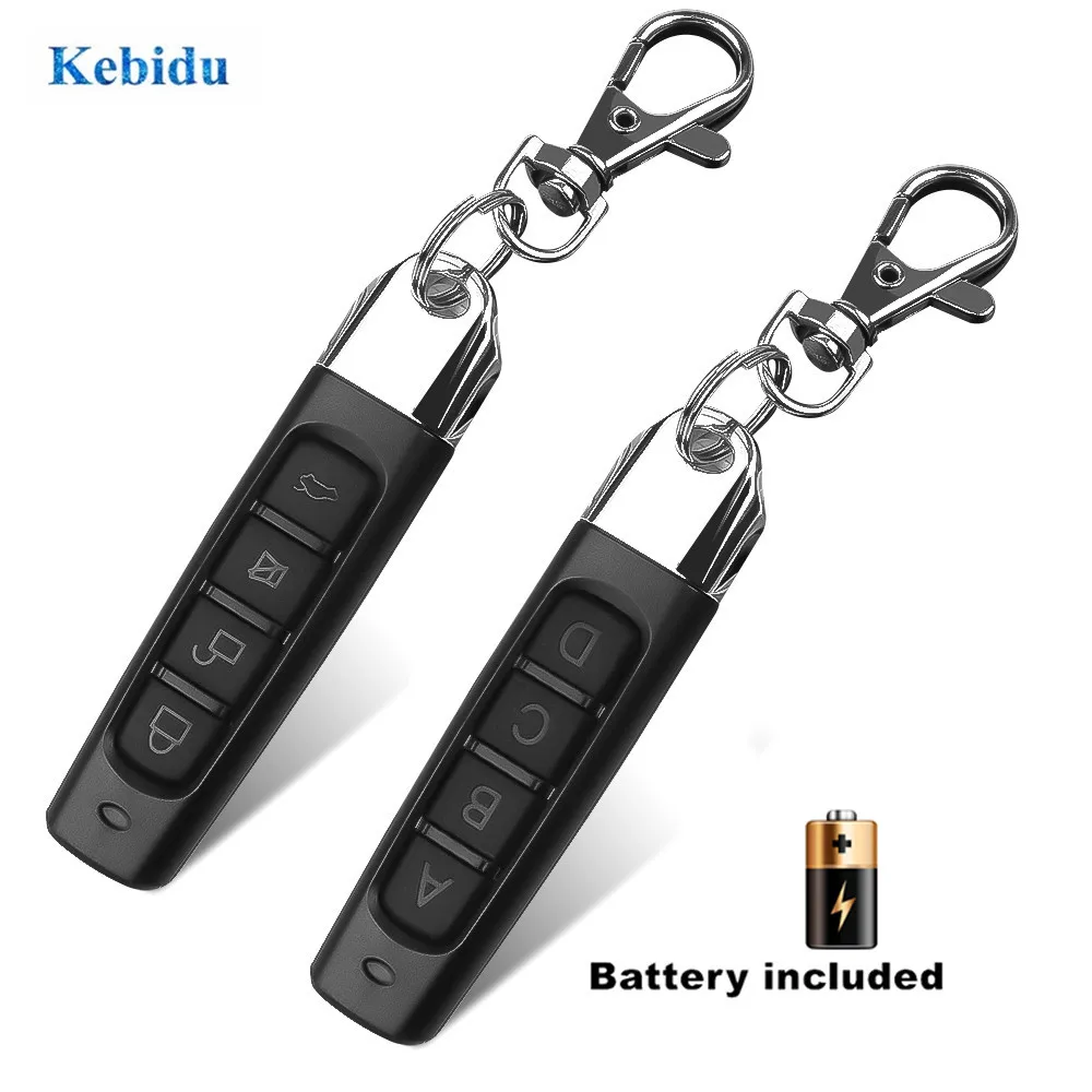 433MHZ Remote Control 4 Channe Garage Gate Door Opener Remote Control Duplicator Clone Cloning Code Car Key