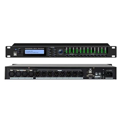 Leicozic procesor DSP 4In 8Out dźwięk cyfrowy procesor procesador De Audio Equalizer DJ Studio XTB480 dla wydajności na żywo
