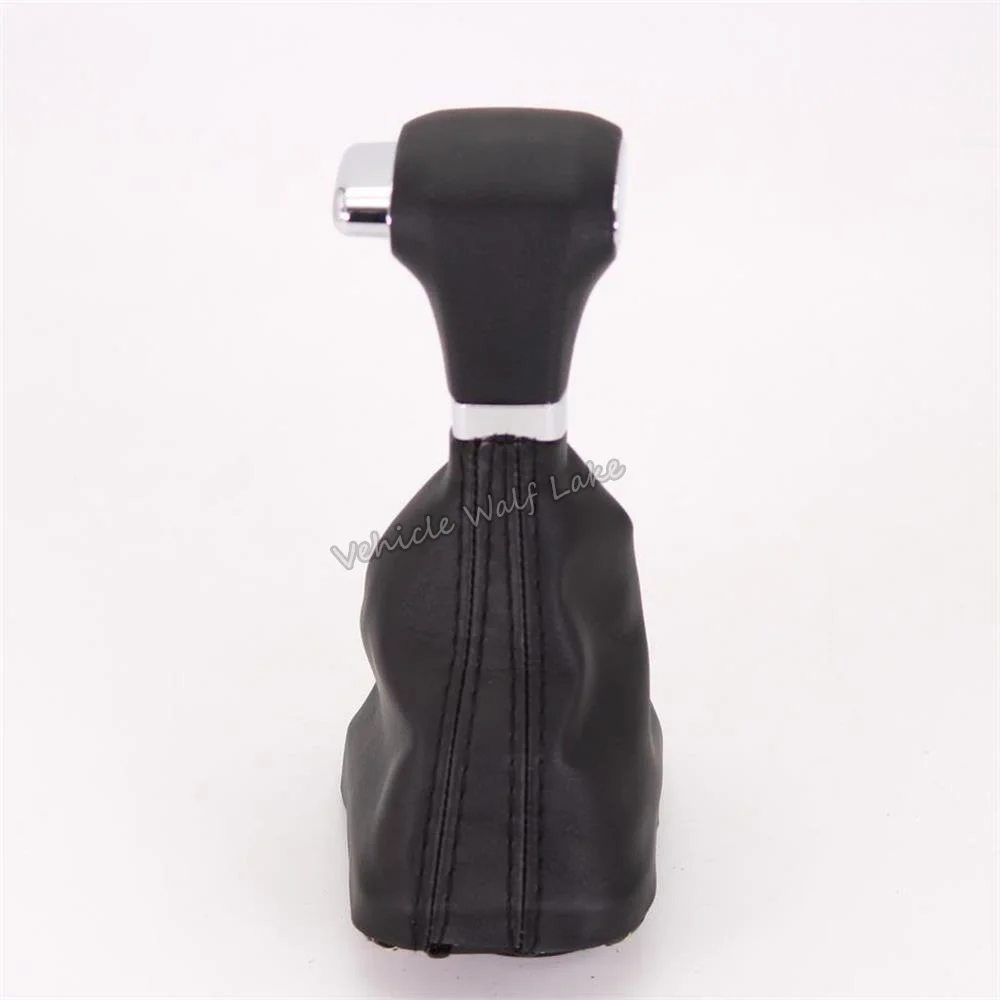 For VW Tiguan 2007 2008 2009 2010 2011 2012 Car-styling Automatic Leather Gear Stick Shift Knob With Leather Boot