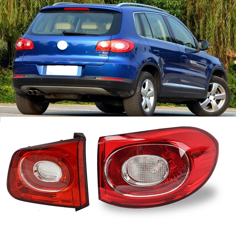 

Yasong для VW Tiguan 2009 2010 2011 2012 задний стоп-сигнал светильник хвост светильник единый светильник задний фонарь светильник Taillamp головной светильник