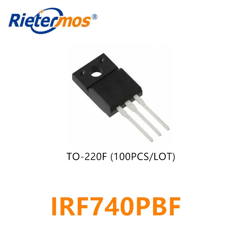 100PCS IRF740PBF IRF740 TO-220F 중국산