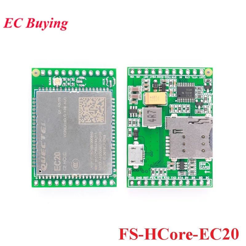4G Modul Entwicklung Core Board LTE A7670C SIM7600CE Air720D Air720H EC20 GPS Position Wifi Drahtlose Unterstützung FTPS/HTTPS/DNS – Detail 6