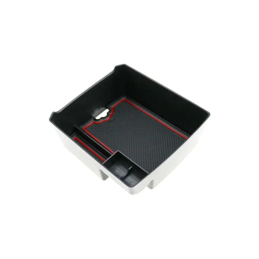 LFOTPP Car Central Storage Box for Seat Ibiza Typ 6F / Arona SUV 2023 2024 2025 Armrest Storage Box Auto Seat Ibiza Accessories