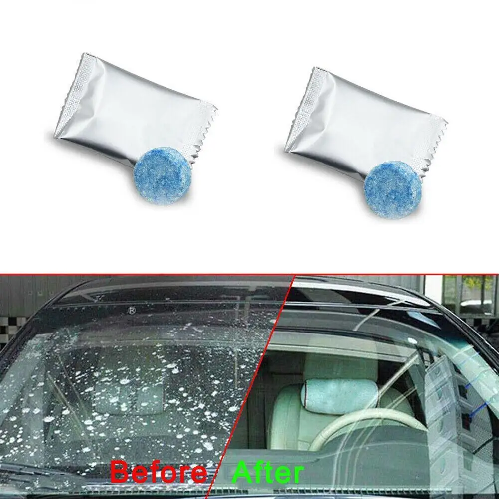 1Pcs Effervescent Tablets Car Windshield Glass Cleaning Cleaner Windscreen Wiper Cleaner