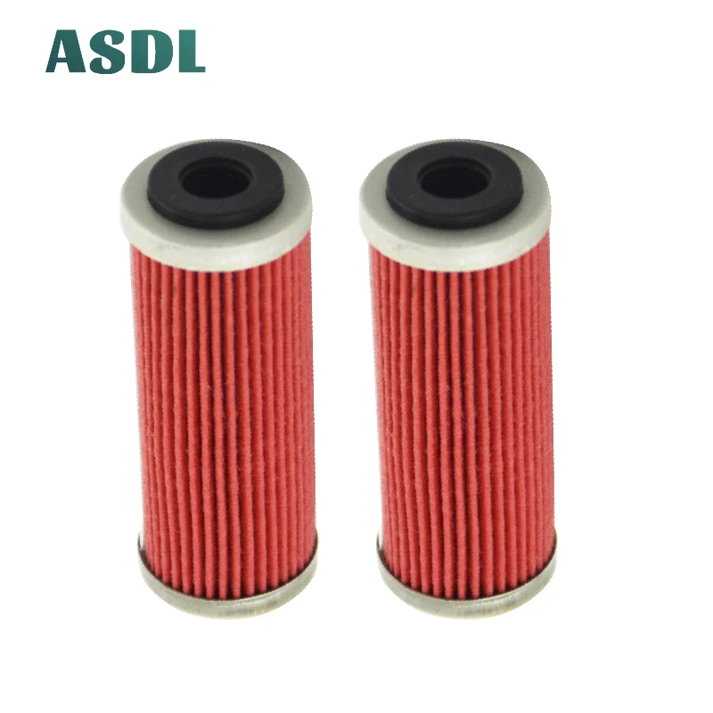 2/5pcs For KTM SX SXF SXS EXC EXC-F EXC-R XCF XCF-W XCW SMR 250 350 400 450 505 530 2007-2016 Motorcycle Oil Filter