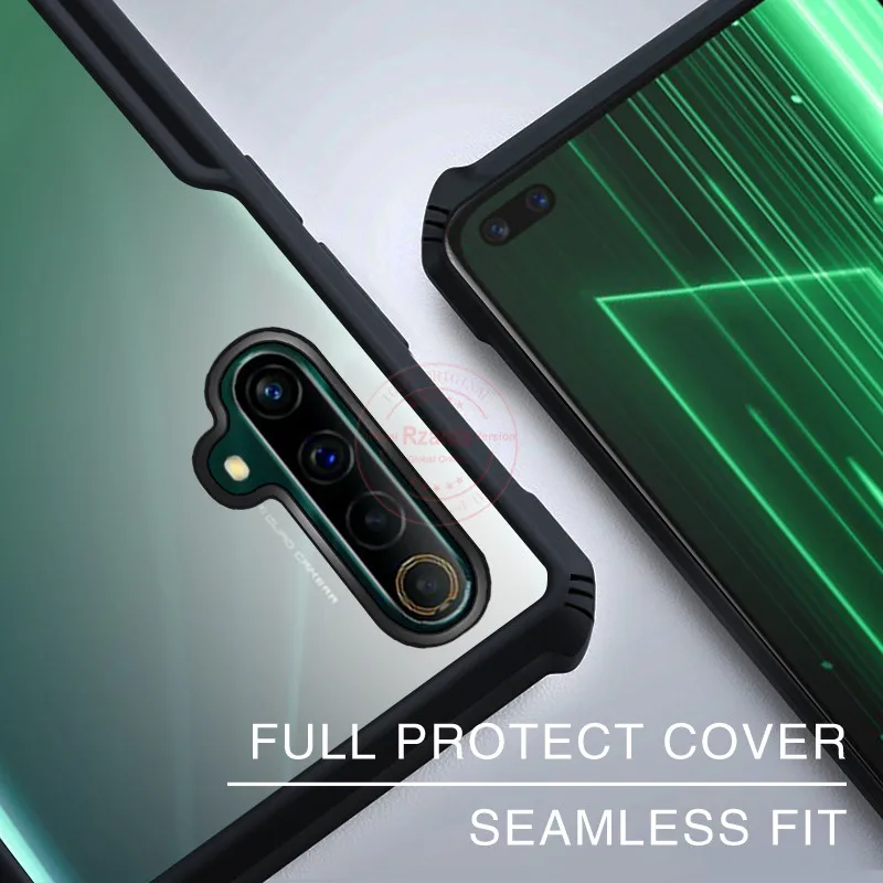 Rzants For OPPO Realme X50 X3 SuperZoom Realme X50 Pro Case Hard [Blade] Shockproof Slim Crystal Clear Cover funda Casing