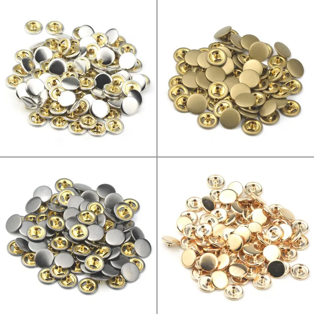 KALASO #201 #203 High Quality Brass Material Snap Fasteners Buttons Pressure Dies Mould Tool 12.5mm 15mm For DIY Craft Supplies