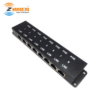 POE-8 Passive 8 Port 100Mbps PoE Injector Midspan Ethernet Power For IP Camera Wireless AP 24V 48V PoE devices