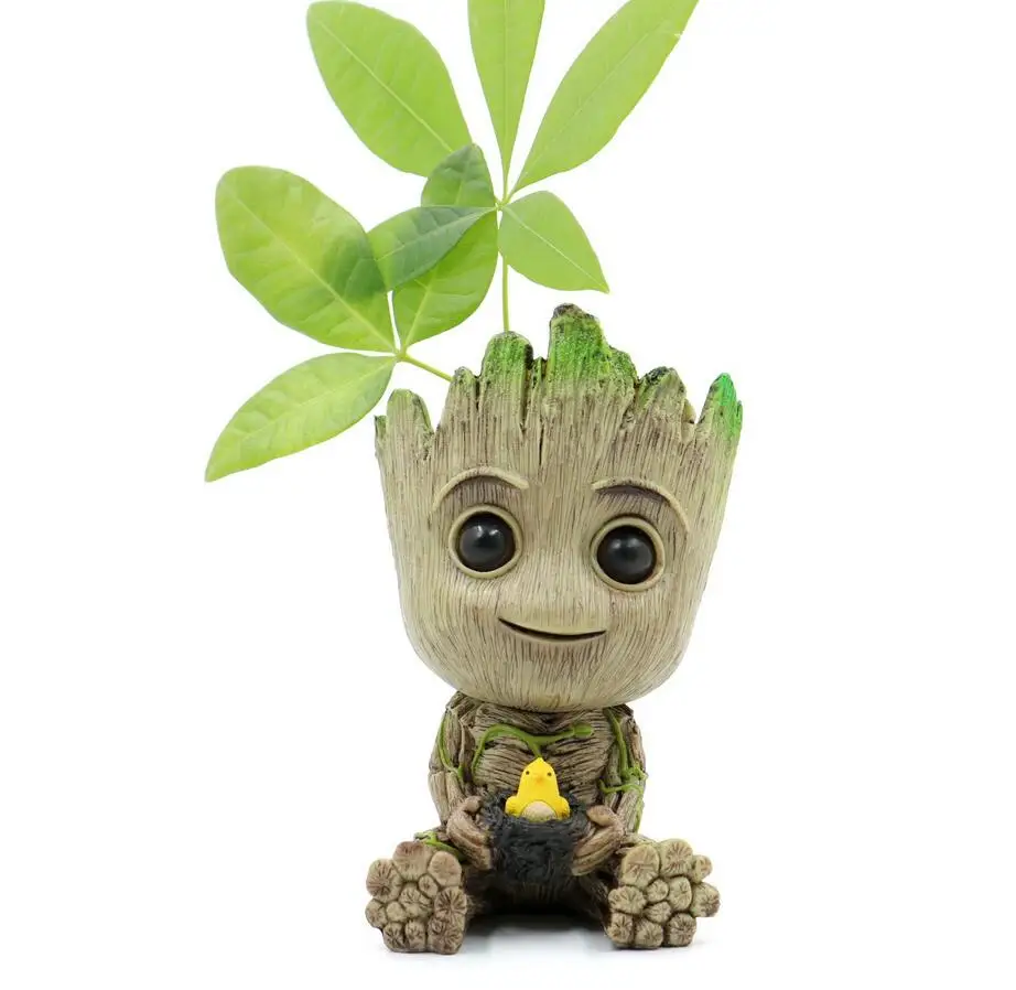 Baby groot flowerpot (flower pot) купить от 196,00 руб. Садовые принадлежности на 1rub.ru