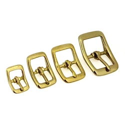 1 x Brass Belt Buckle tri glide single pin Middle Center Bar Belt Buckle for leather craft bag strap horse bridle halter harness