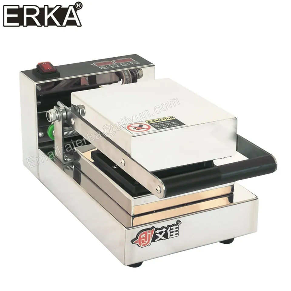 ERKA Hot Press Sandwich Maker square Sandwich griller Non-Stick Double-sided Heating toaster breakfast burger  Toastie maker